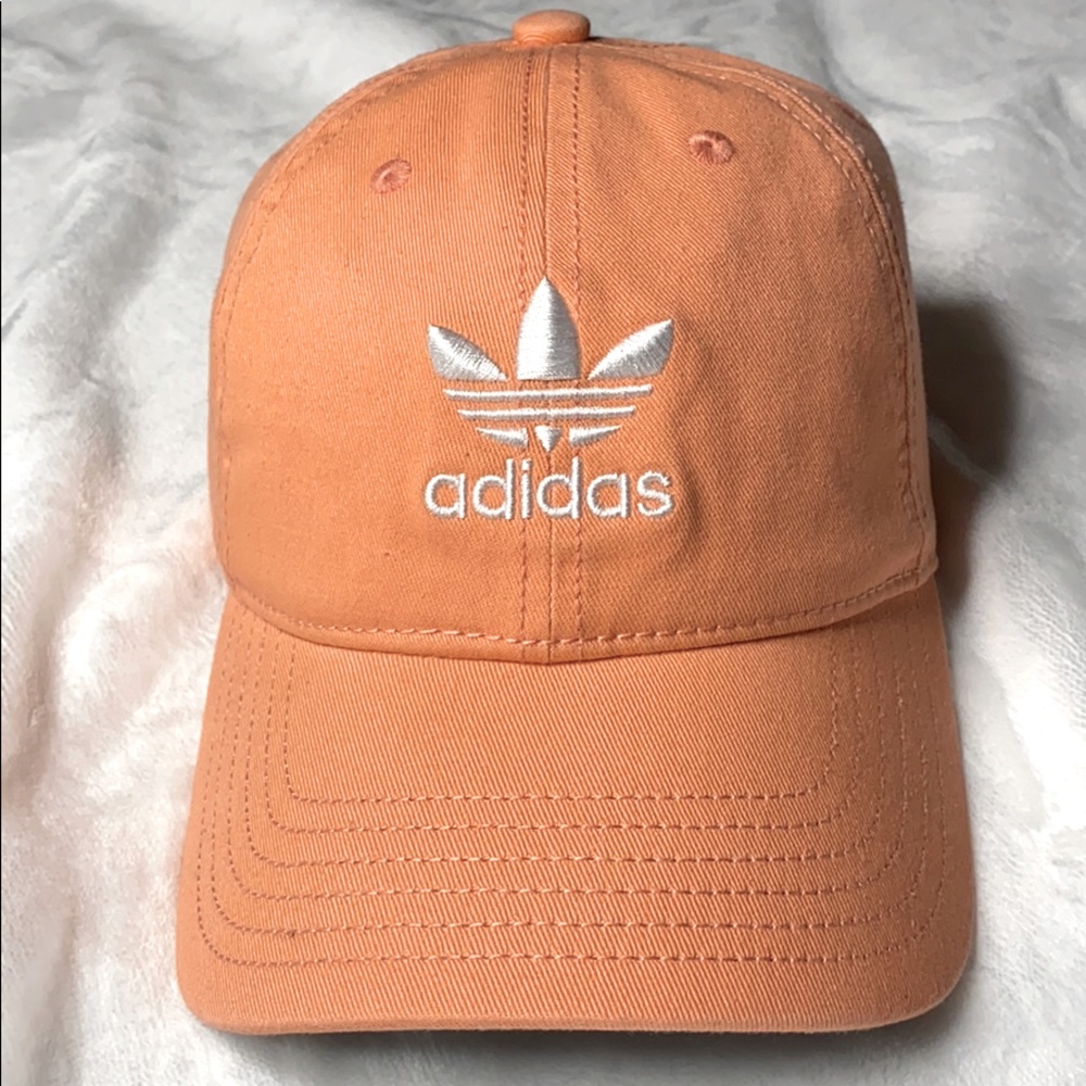 Fire pink adidas hat